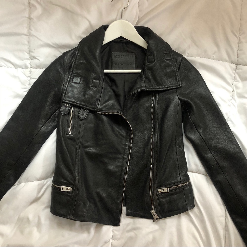 All Saints Leather Jacket